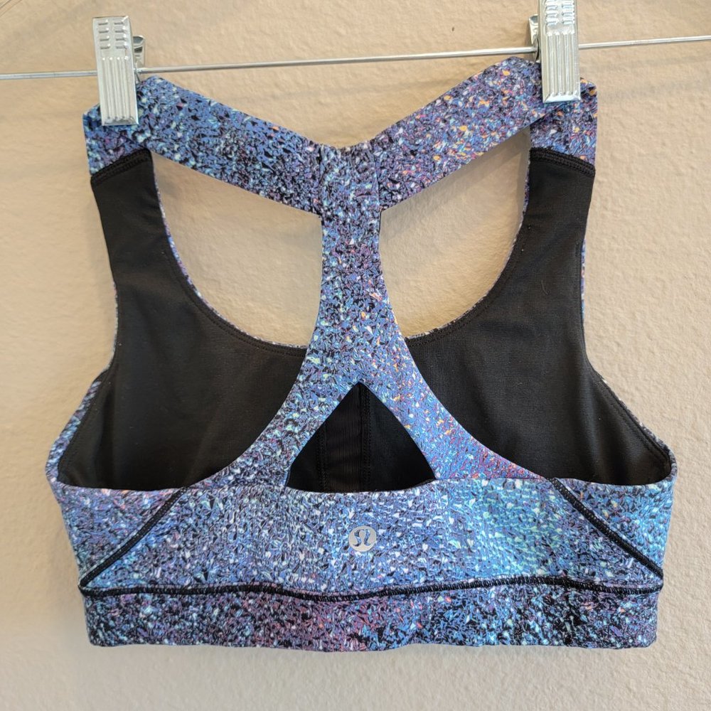 lululemon | Fast Lane sports bra | Strive Multi Black |  4 - Picture 5 of 8